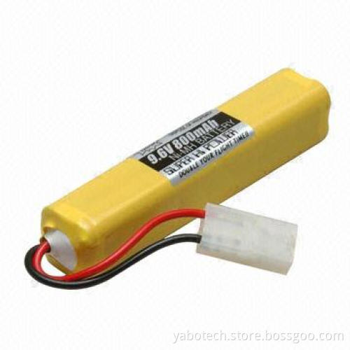 9.6V 800mAh AA RC NiMH Rechargeable Battery